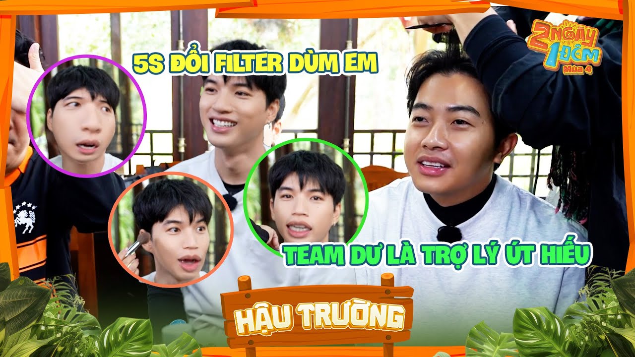 HIEUTHUHAI muốn ekip đổi filter 5s lần,cười xỉu Cris Phan 