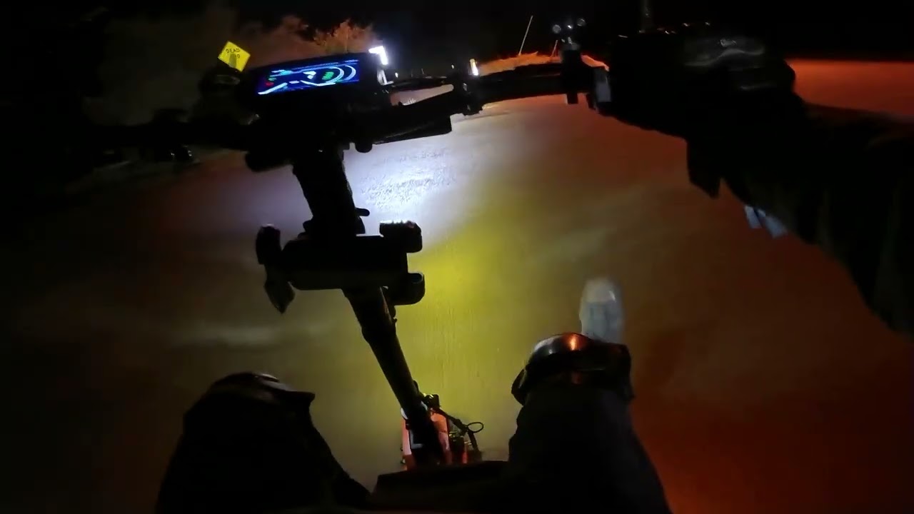 Night Ride Turns Into EPIC #Offroad #PEV #Scooter Side Quest Into Beach Wilderness 🌙🌲🌊