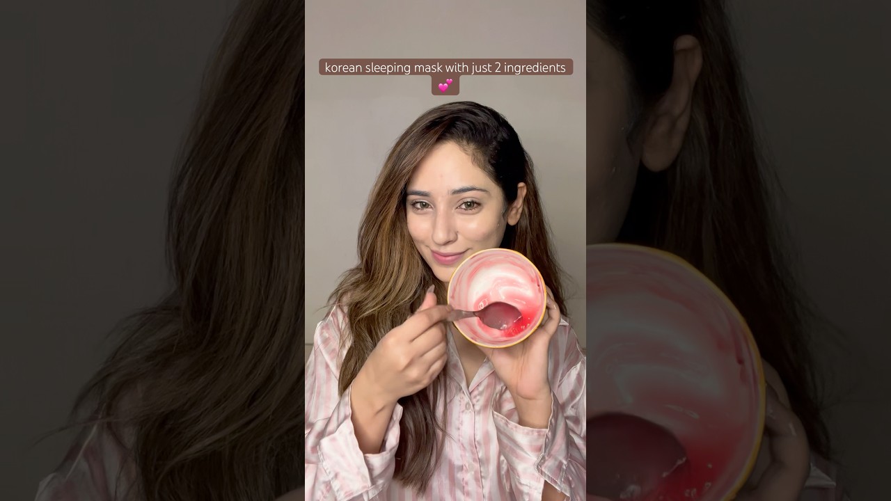 Korean glow skin with just Two ingredients #youtube #skincare #ytshorts #homeremedies #homemade