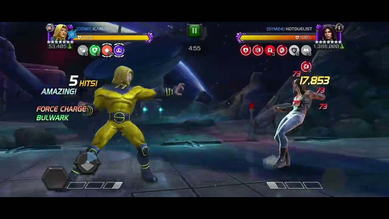 Sentry Vs Jessica Jones node 2 || Mcoc AW 