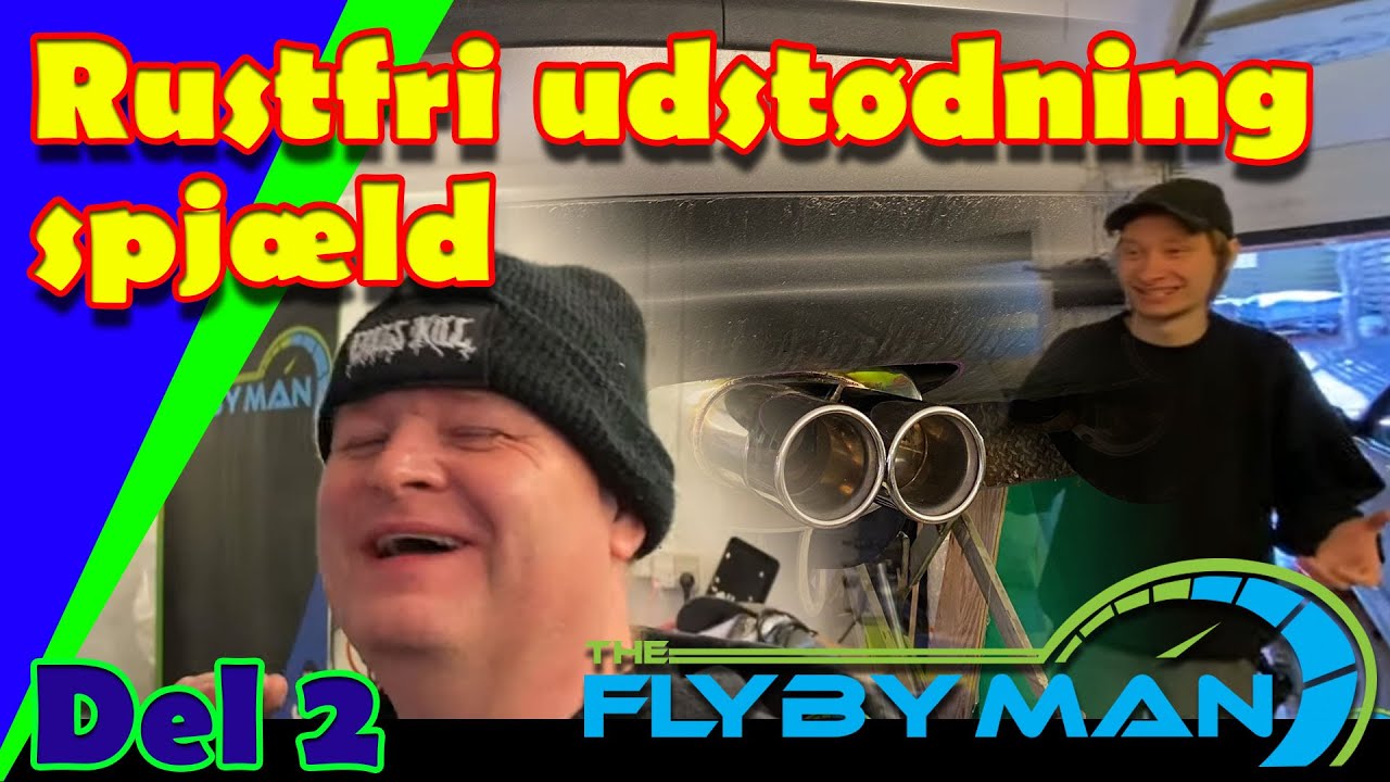 Rustfri udstødning bagpotte med spjæld. ** DEL 2 ** MEGET SJOV!