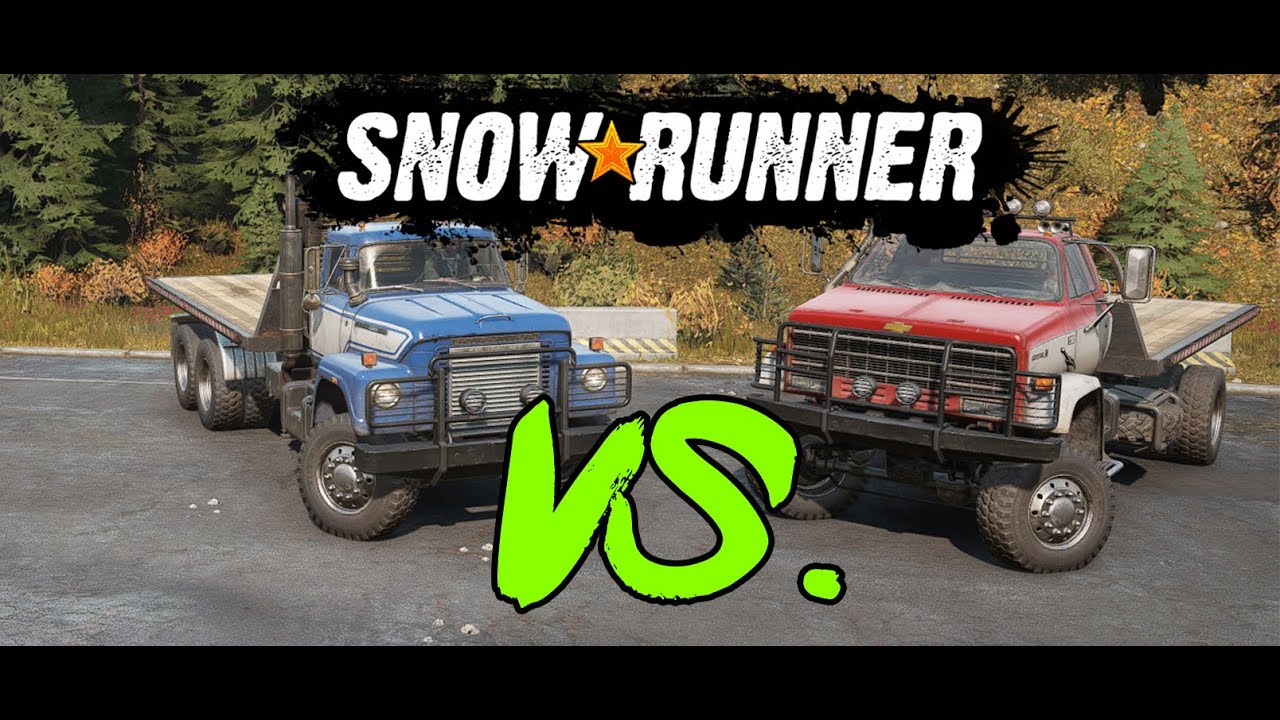 Snowrunner - Truck Comparison: Fleetstar vs. Kodiak