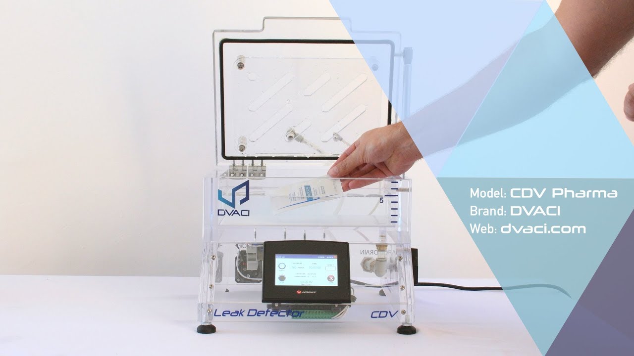 CDV2 AVVI Pharma Sachet Vacuum Leak Testing