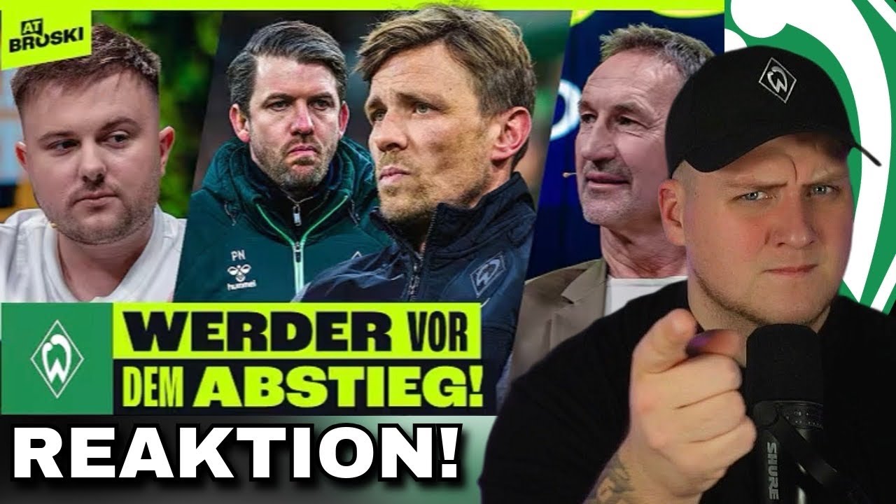 BREMEN vor dem ABSTIEG! 🚨 THIOUNE ohne CHANCE? | Reaktion auf @AtBroski