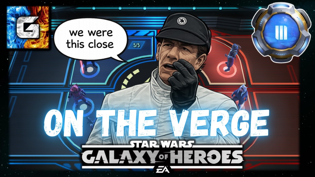 Every Match Feels Like the Verge of Greatness... 3v3 GAC Kyber 3