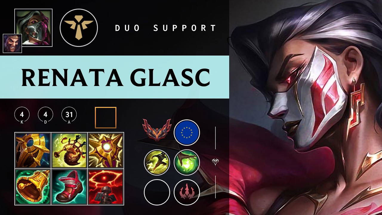 Renata Glasc Support vs Alistar - EUW Grandmaster Patch 26.02