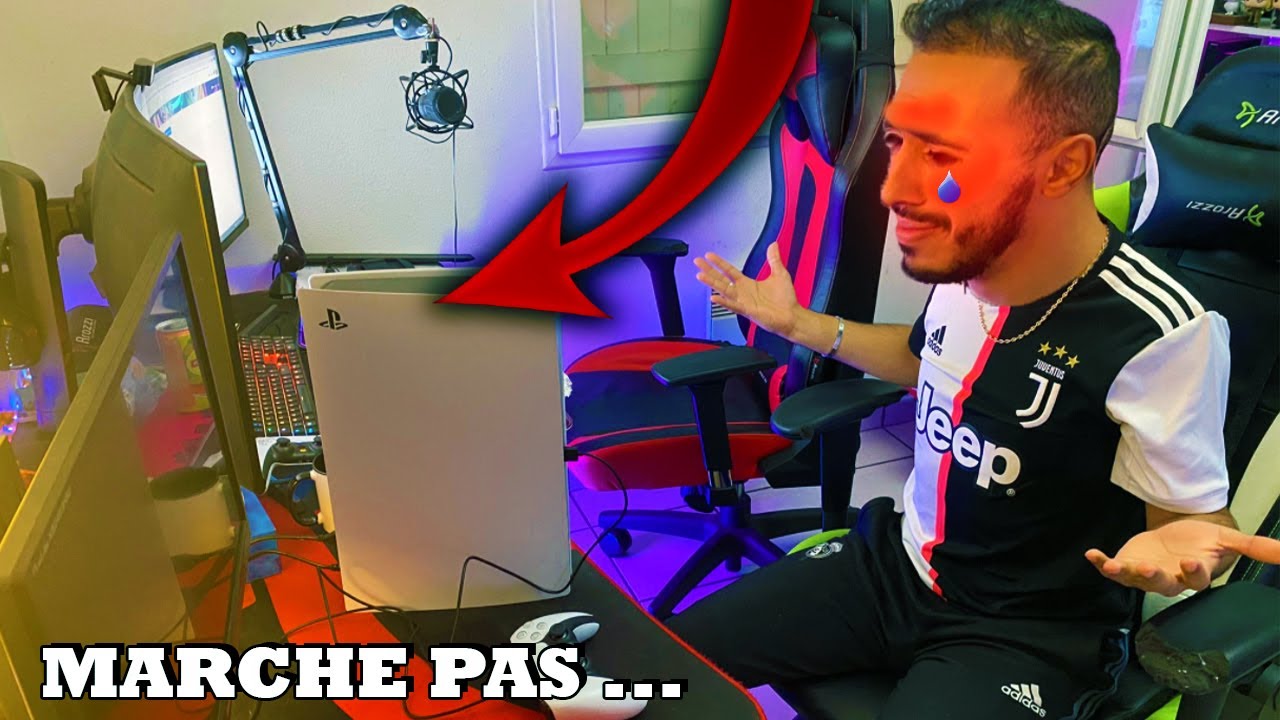MA PLAYSTATION 5 NE MARCHE PAS... 😭 J'AI LE SEUM