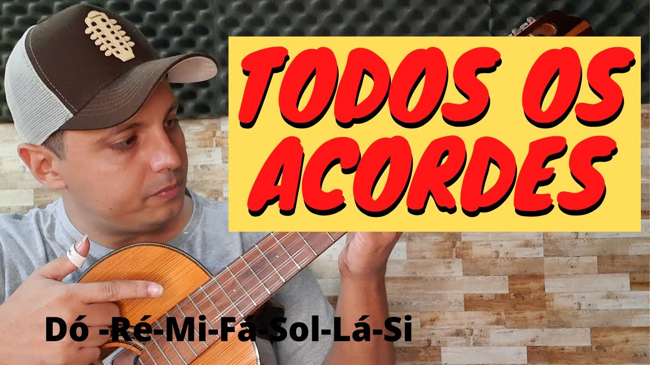 ACORDES MAIORES e MENORES na VIOLA CAIPIRA para INICIANTES | PASSO A PASSO FÁCIL!