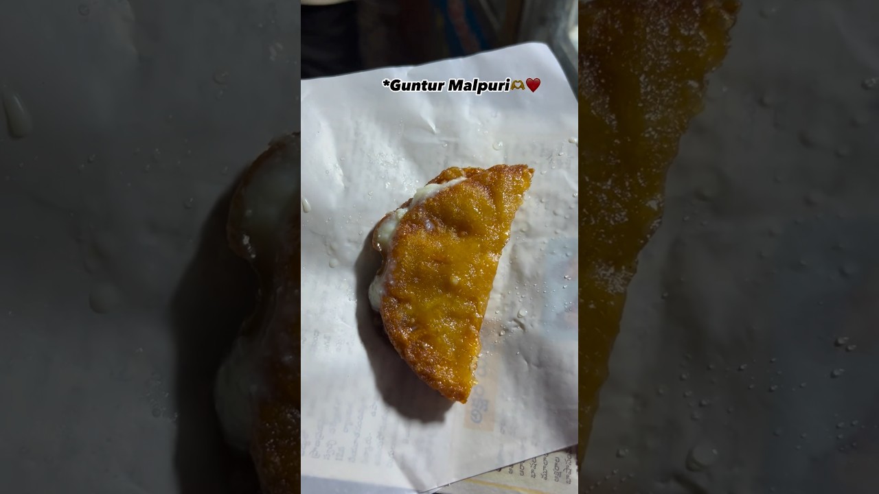 Guntur Malpuri❤️ #foodiegirldiya #malpuri