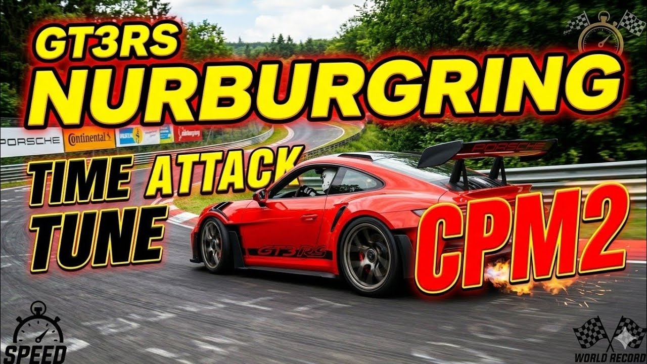 GT3RS vs NURBURGRING! 🏁 The Ultimate Time Attack Tune in CPM2