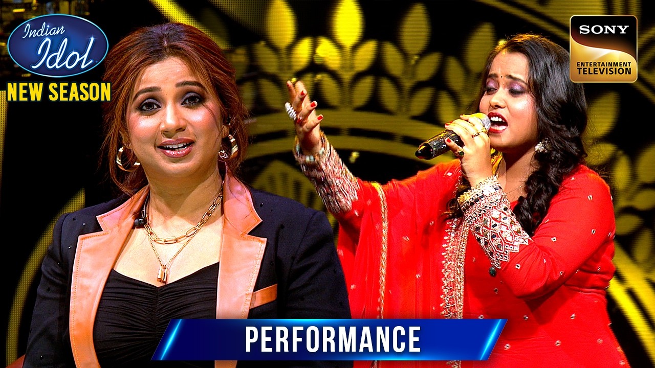 'Nagada Sang Dhol' पर Myscmme की Performance Shreya को लगी Magical | Indian Idol S15 | Performance