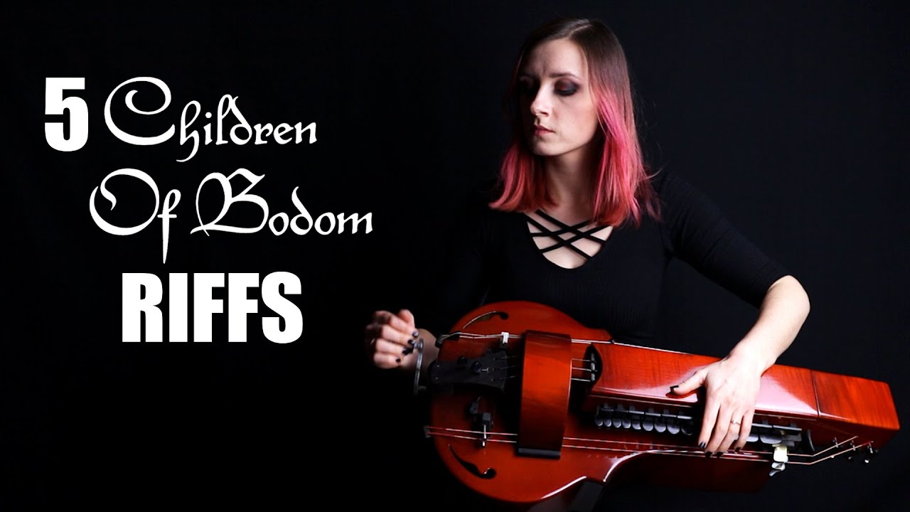 5 Children of Bodom riffs on hurdy gurdy