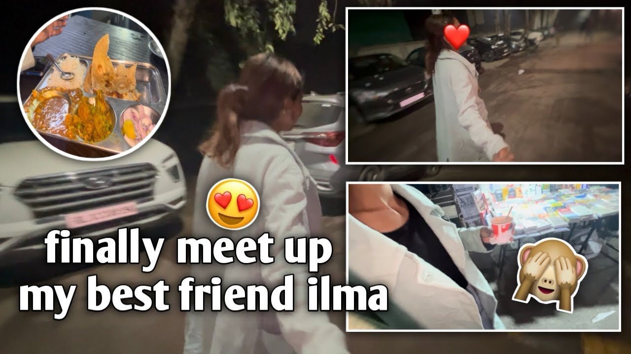 FINALLY MEET UP MY BAST FRINGES 🥰❤️||#sahilvlogs 