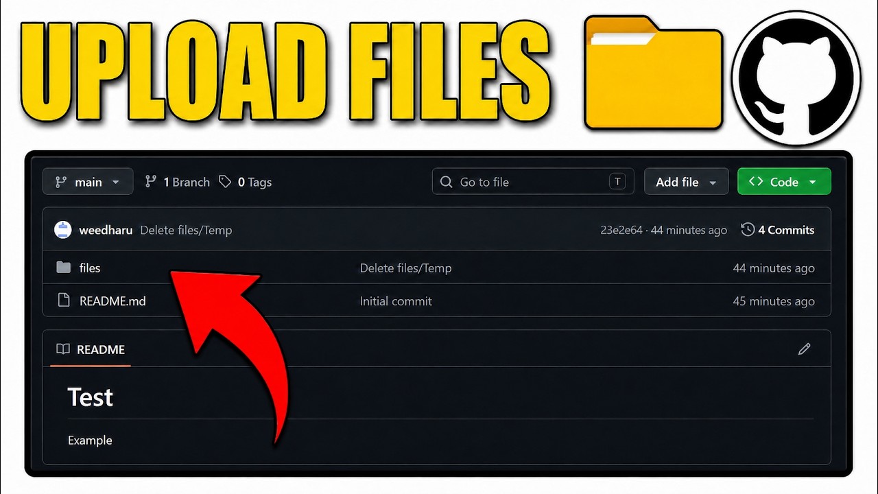 How to UPLOAD Files to GitHub | Add Files & Folders to a Repository