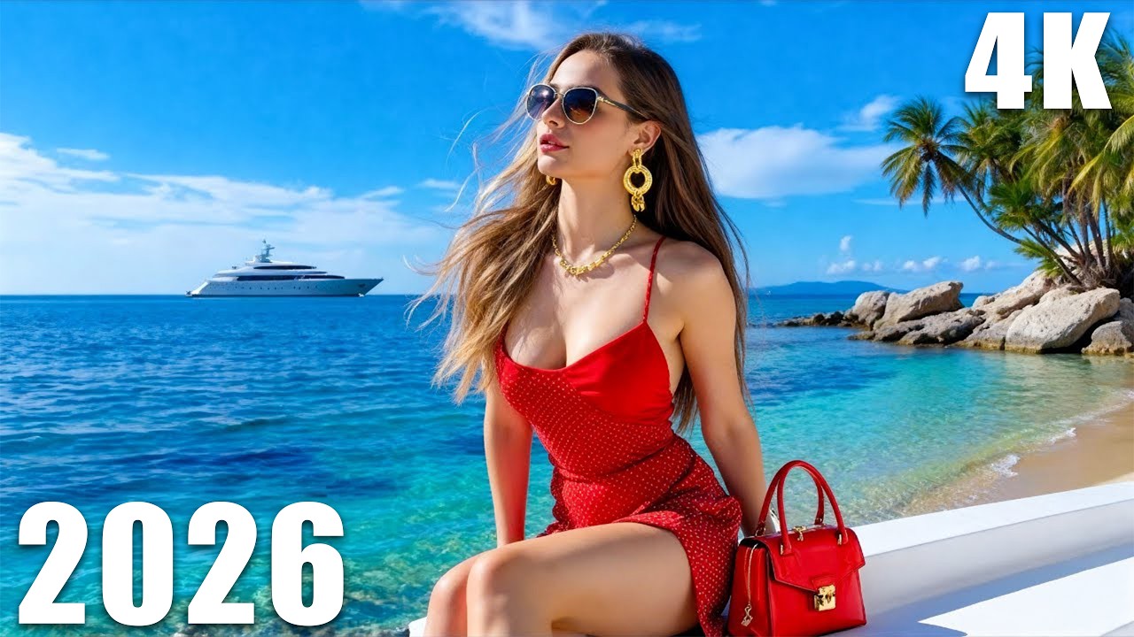 Summer Chill Out Mix 2026 🏝️ Tropical Deep House Vibes | Relaxing 4K UHD Travel Mix