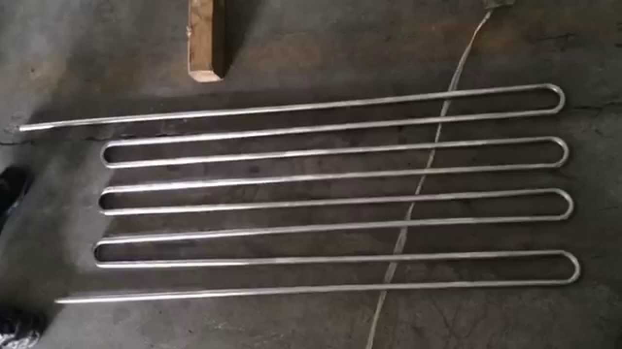 snake u bend type stainless steel pipe making factroy price