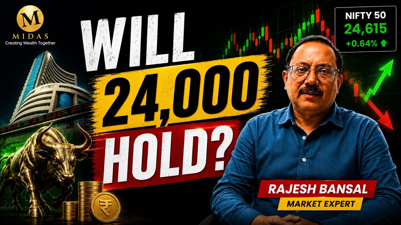 Nifty Today: Will 24,000 Hold? Rajesh Bansal's Market Outlook, Support, Resistance