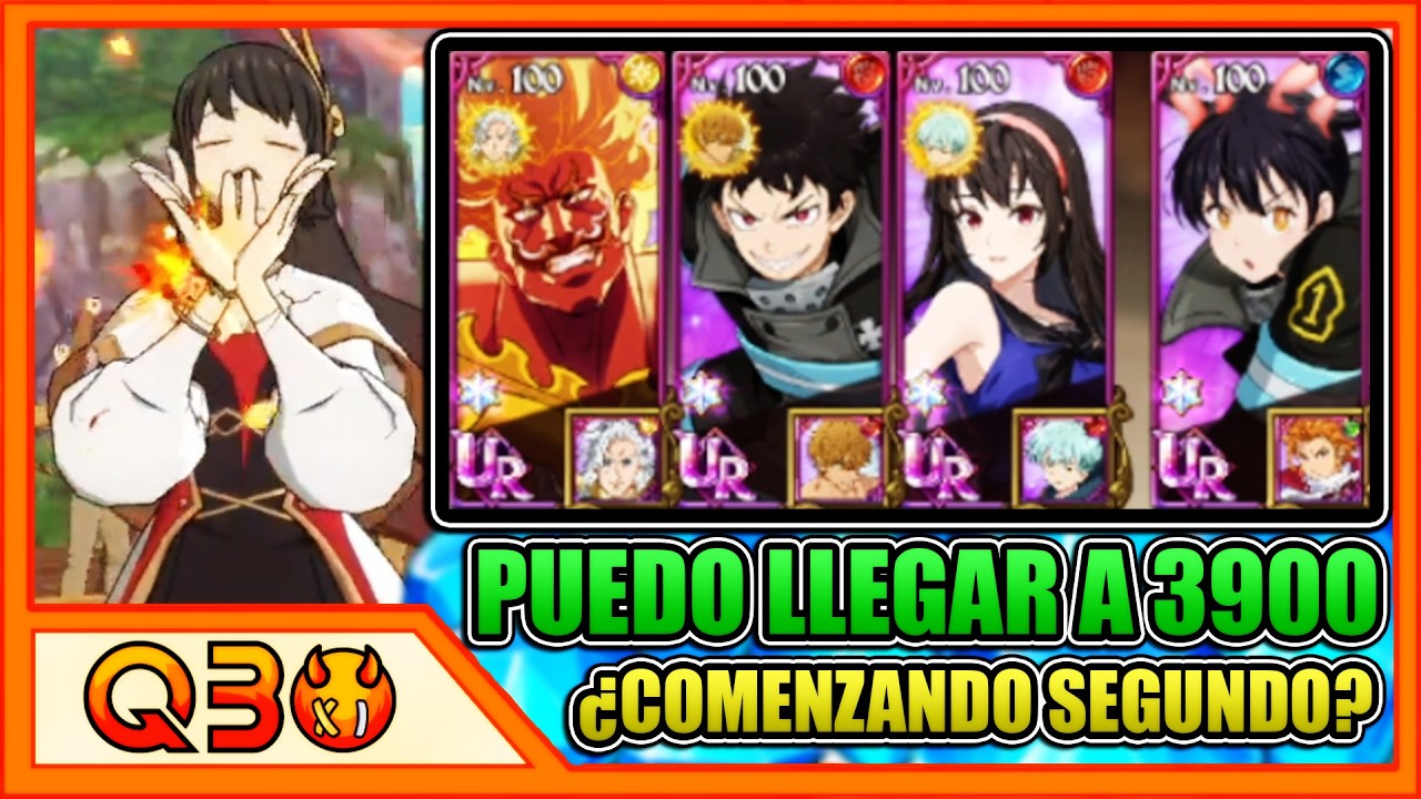 ¿PUEDO LLEGAR A 3900 EN EL LUNES DE TRYHARDEO COMENZANDO SEGUNDO? | 7DS: Grand Cross