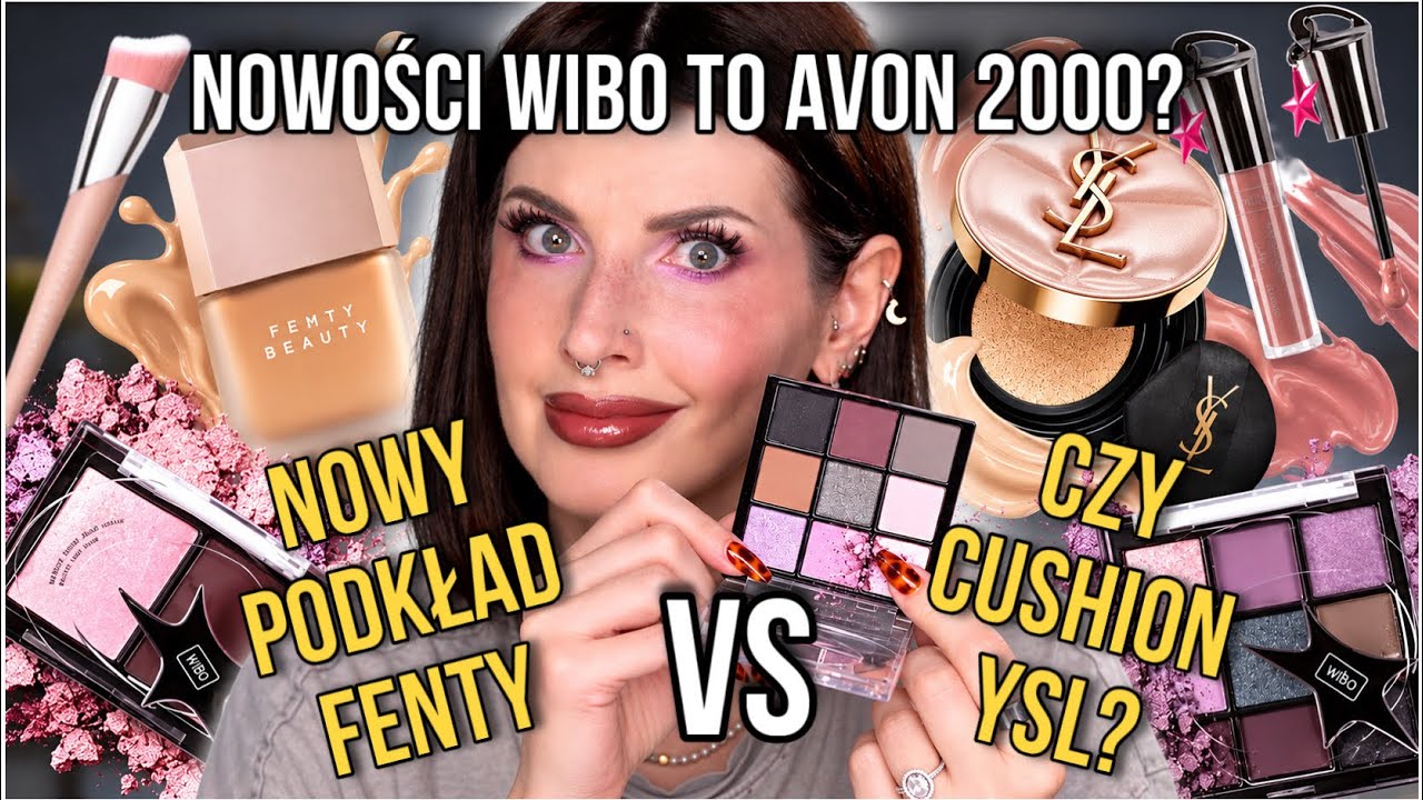 działające Wibo już niczym nie zaskakuje?😭- Fenty vs YSL- bitwa nowych podkład&oacute;w✨
