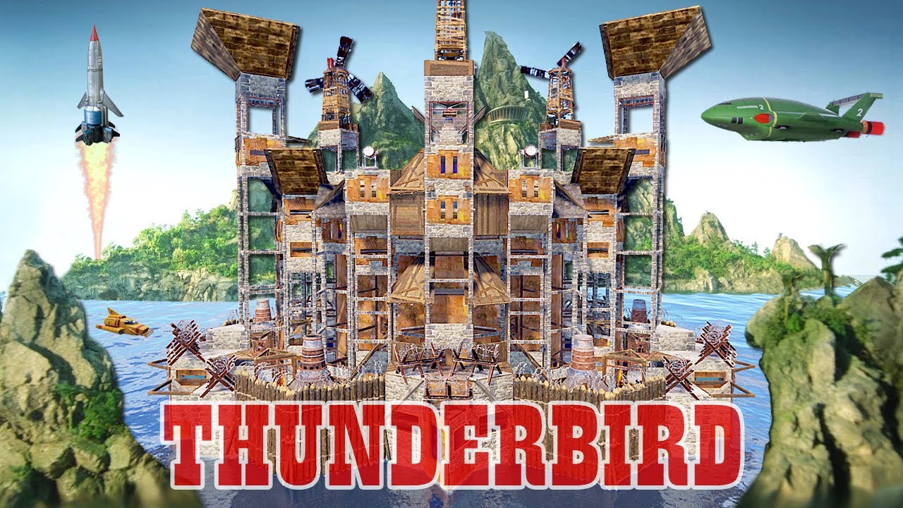 THUNDERBIRD &bull; Шесть бункеров &bull; Открытое ядро ​​&bull; Воронка &bull; Кольцо мобильности &bull; База Rust Clan на...