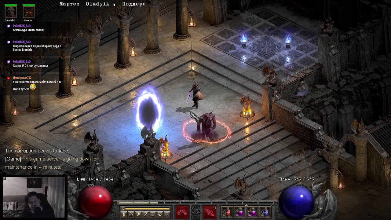Diablo 2 HC Чернокнижник 13 сезон!