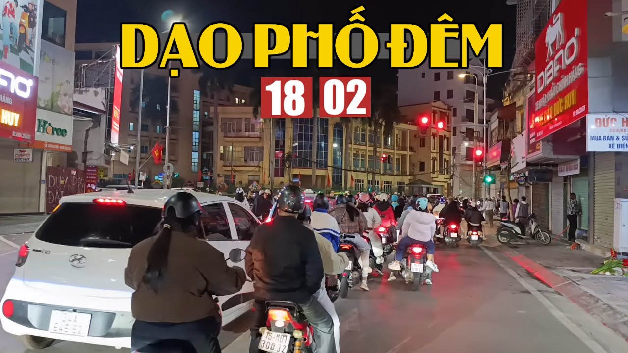 Phố đêm Lê Lợi - Cầu Đất - Dải Trung Tâm TP | Mùng 2 Tết Bính Ngọ 2026 (18.02.2026)