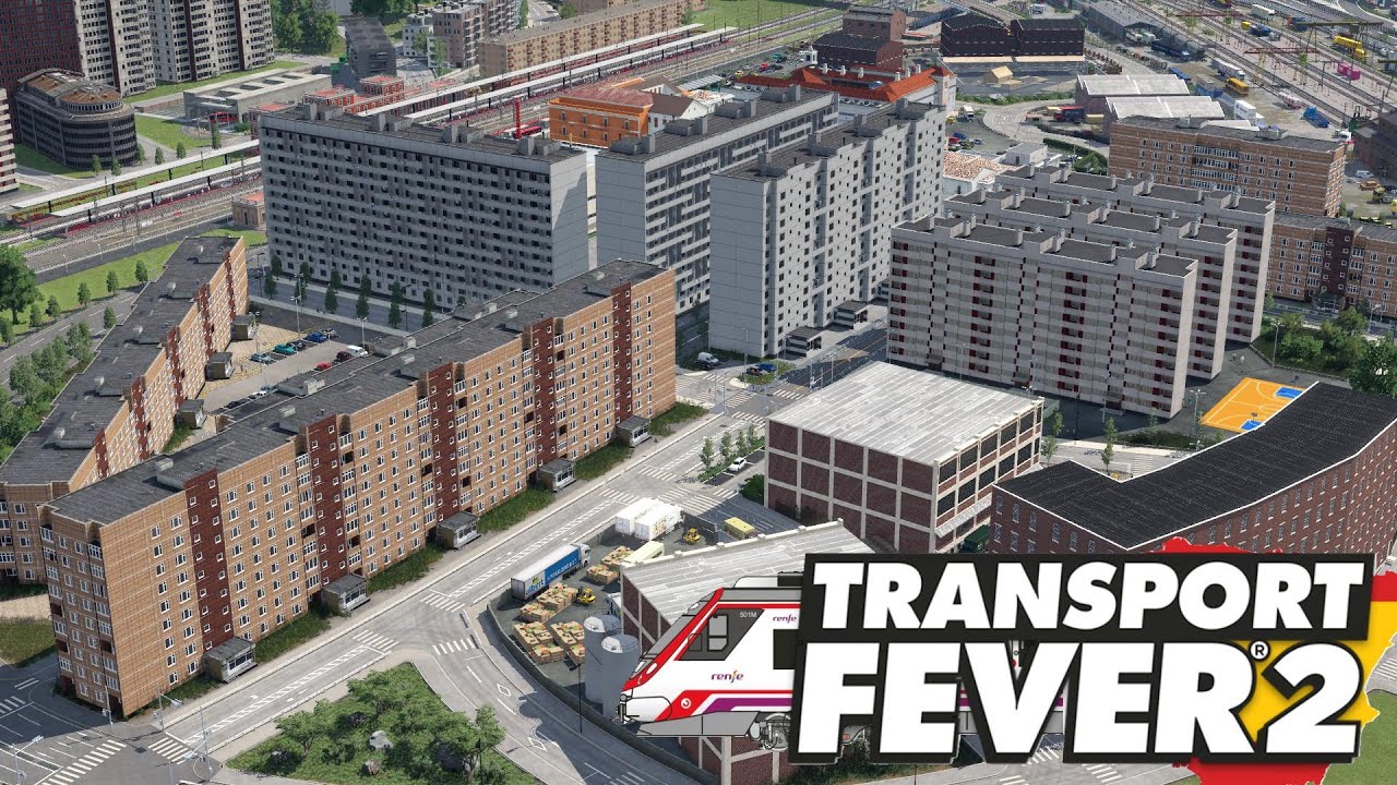 City Building TimeLapse Ep.1 - Transport Fever 2