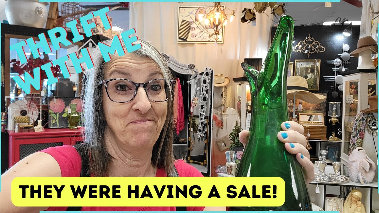They Were Having a Sale and I Grabbed the Glass - Shop With Me