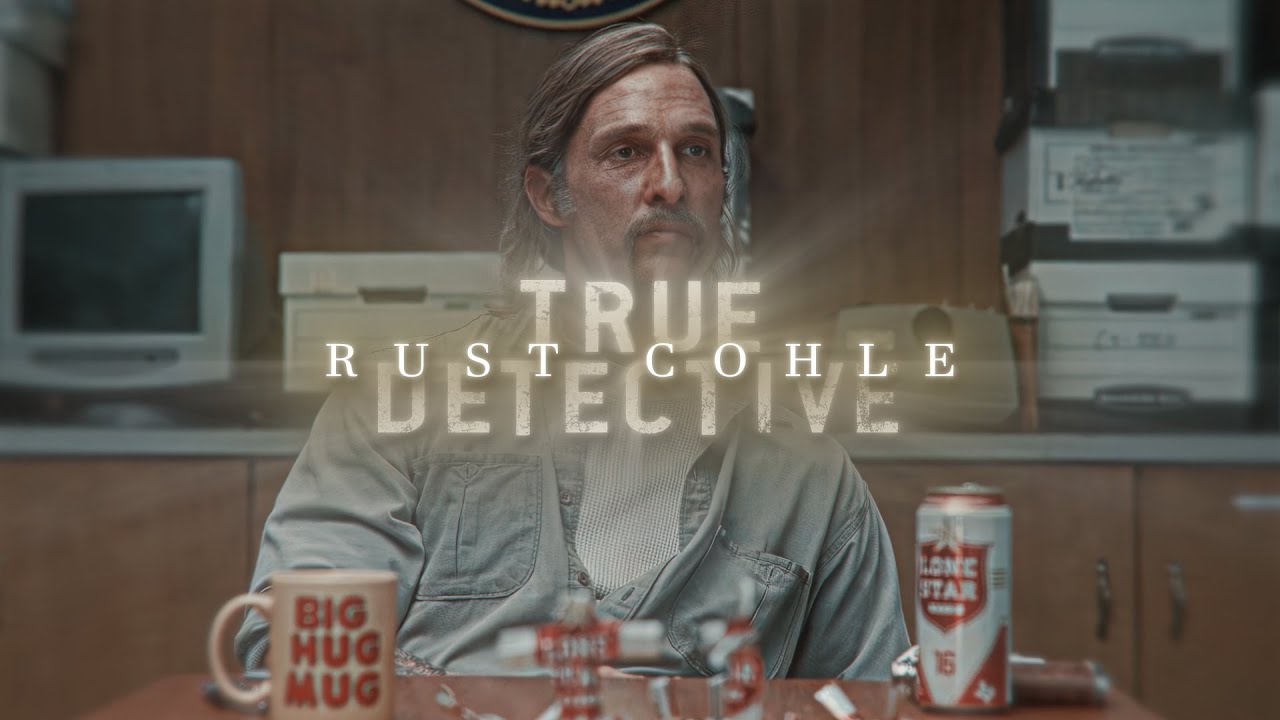 Rust Cohle | Sidewalks and Skeletons - Goth (Slowed + Reverb) | 4K Edit