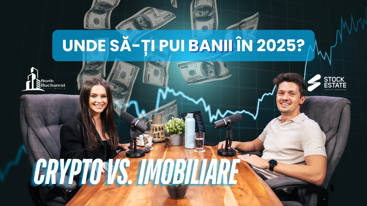 Crypto vs. Imobiliare: Unde să-ți pui banii în 2025?  | talk.estate