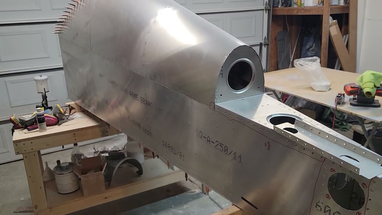 SPA Panther build Ep#5: Aft tailcone finished!