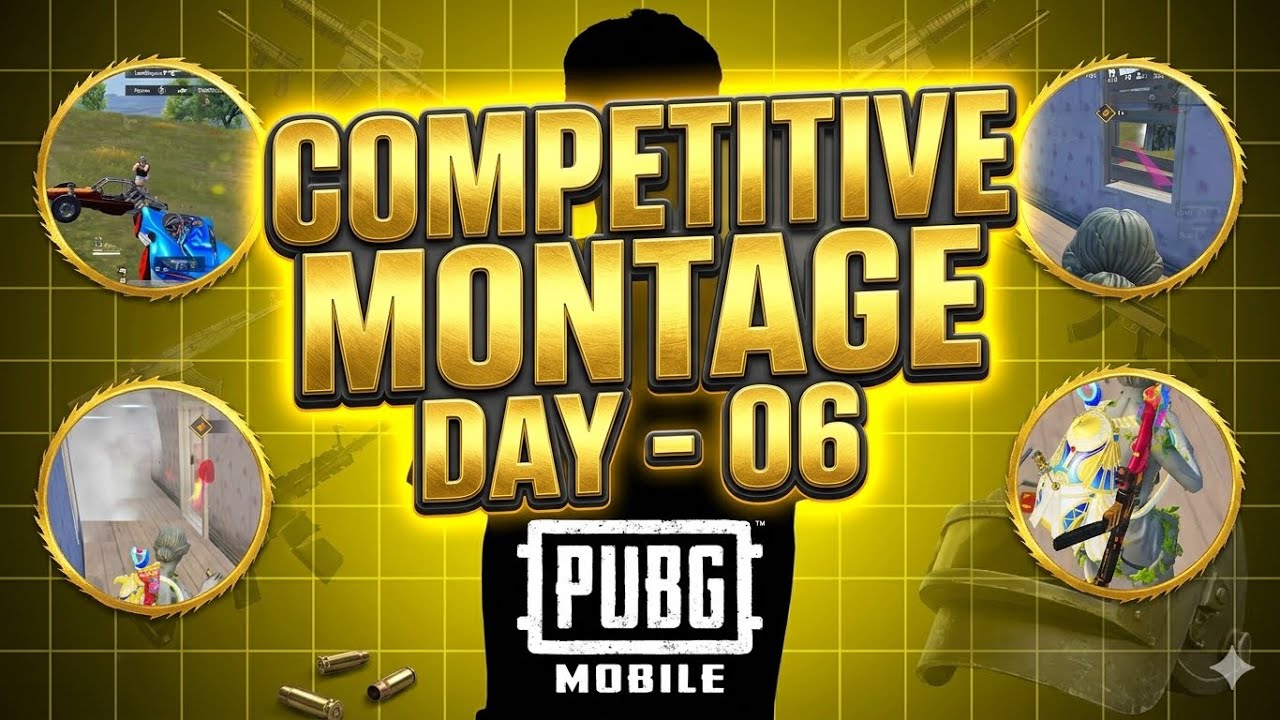 PUBG MOBILE Competitive Montage. ( Part - 6 ) | #pubgmobile #pubg #pubgmobilemontage 