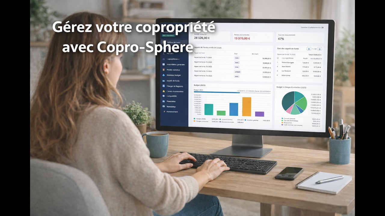 Gérez vos copropriétés en toute simplicité avec Copro-Sphere