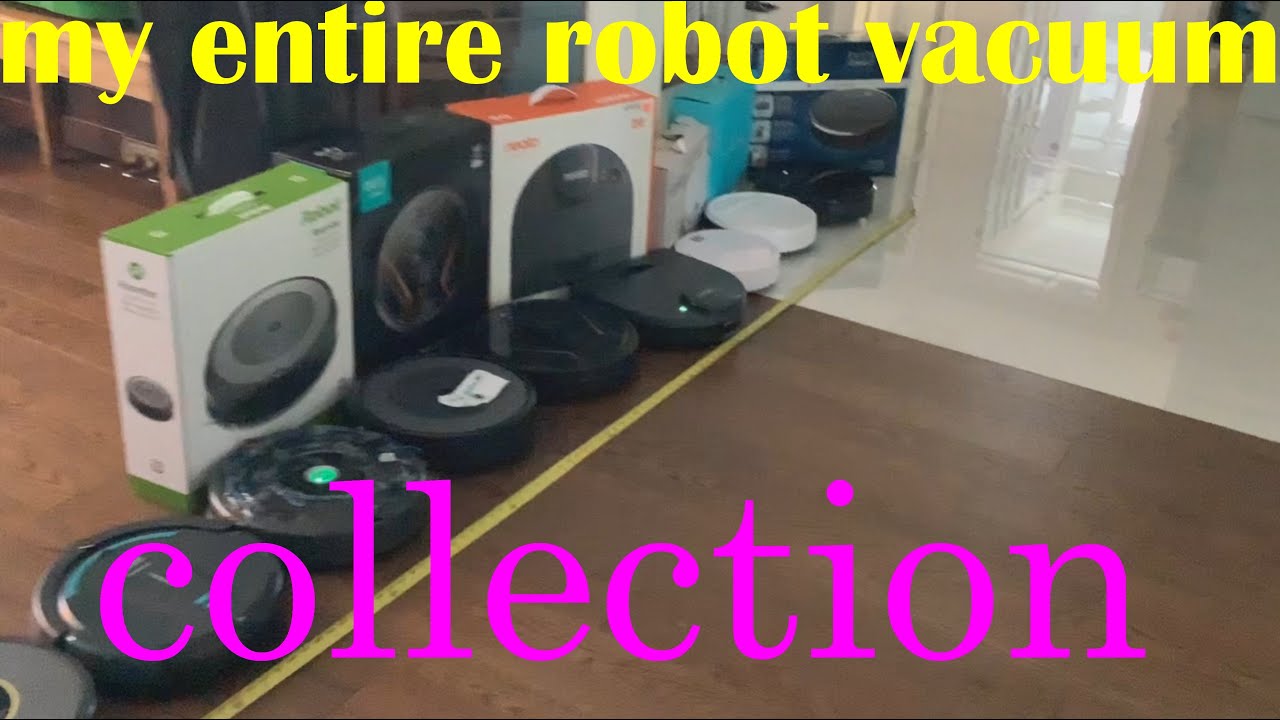 special video for 200 subscribers! my entire collection of robot vacuums