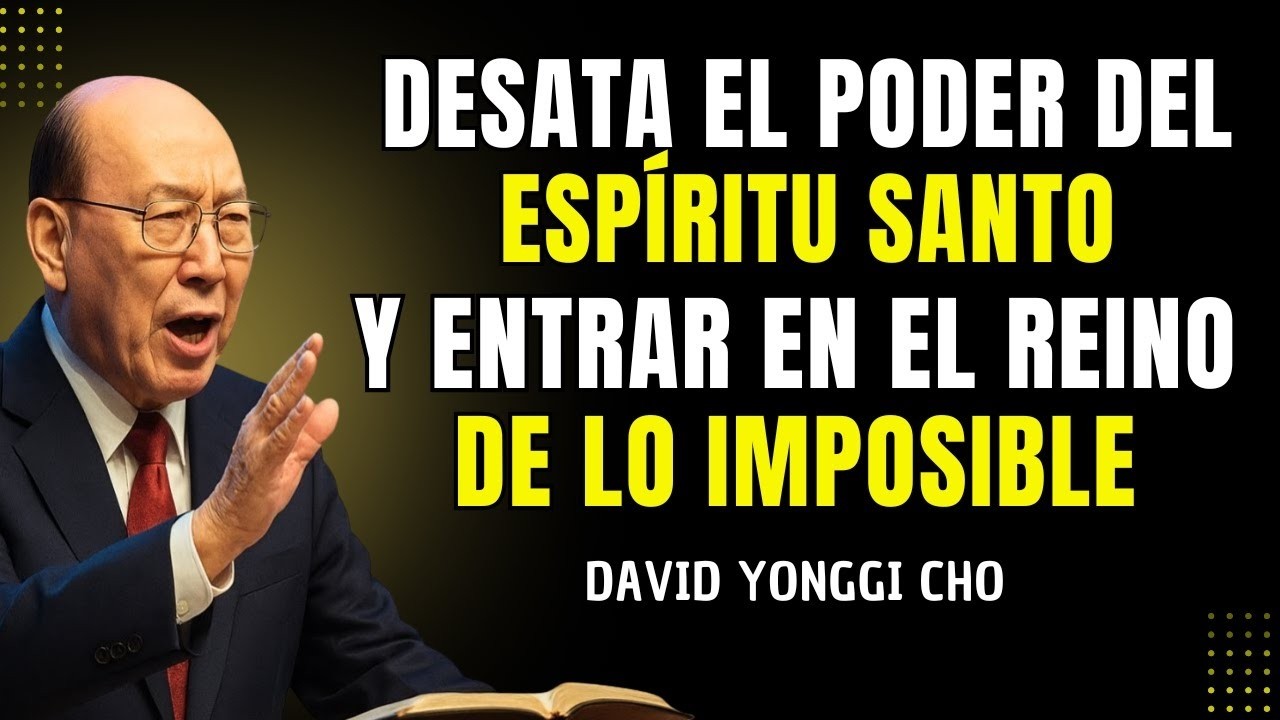 Usa CORRECTAMENTE el ESPÍRITU SANTO y verás cómo tu DESIERTO se transforma en una TIERRA DE MILAGROS