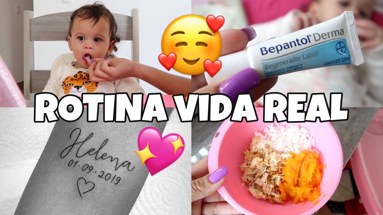 VLOG VIDA REAL | NOSSA ROTINA DA MANHÃ SEM O PAPAI | FIZ QUATRO TATUAGENS