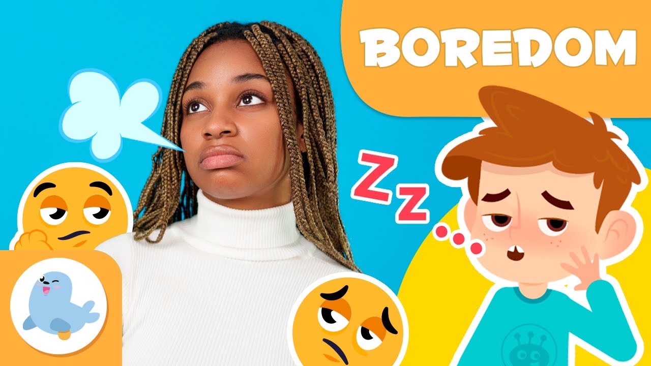 BOREDOM for Kids 🥱 What is Boredom? 😴 Complex Emotions for Kids