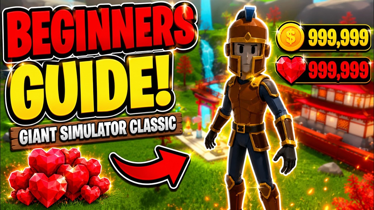 New Player FAST Guide!! Roblox Giant Simulator REBORN