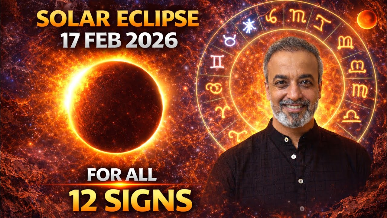 Solar Eclipse for All 12 Signs 17 Feb 2026 | Endings and New Beginnings 