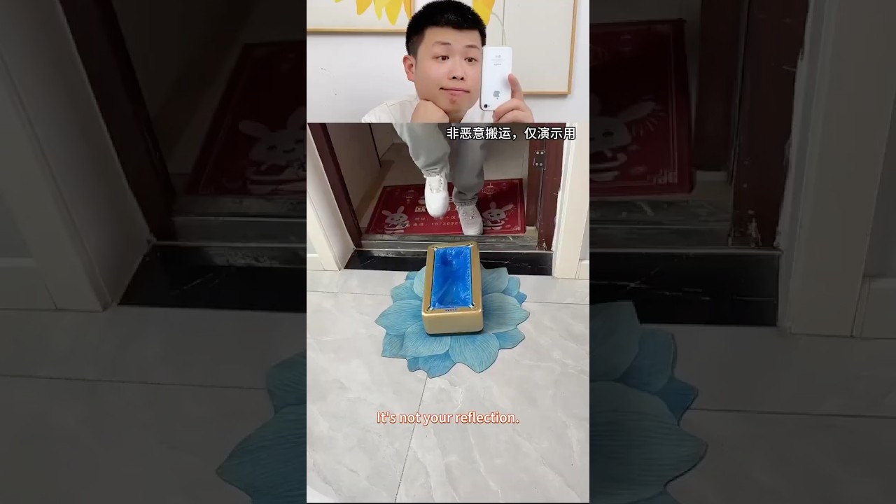 测评打假自动鞋套机Review of the Anti-Counterfeiting Automatic Shoe Cover Machine #funny #測評 #搞笑