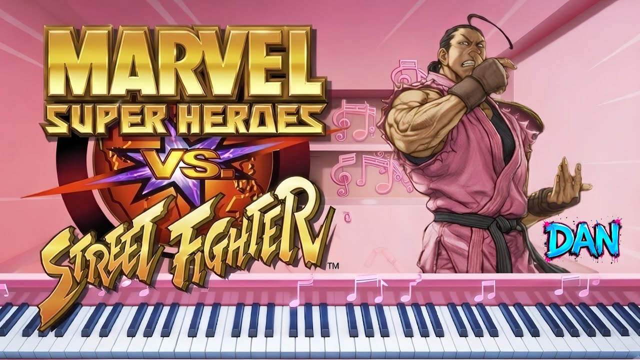 Marvel Super Heroes vs Street Fighter 🕹 Dan 🎹MIDI SF2 ORIGINAL🎹