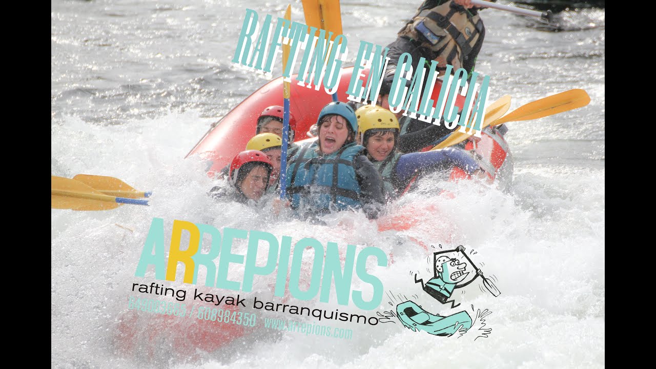 Rafting en Galicia [Miño/Tea/Deza] 🌊 Arrepións