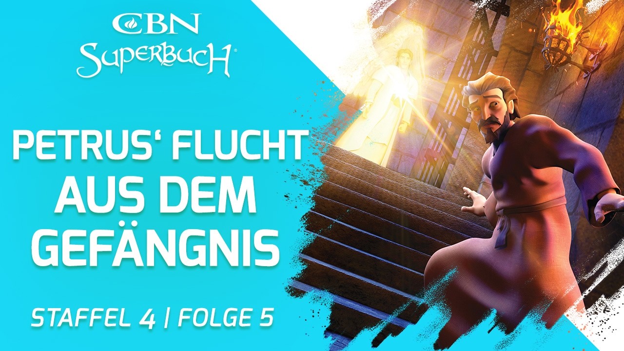 Petrus Flucht aus dem Gefängnis | Superbuch (Staffel 4, Folge 5)