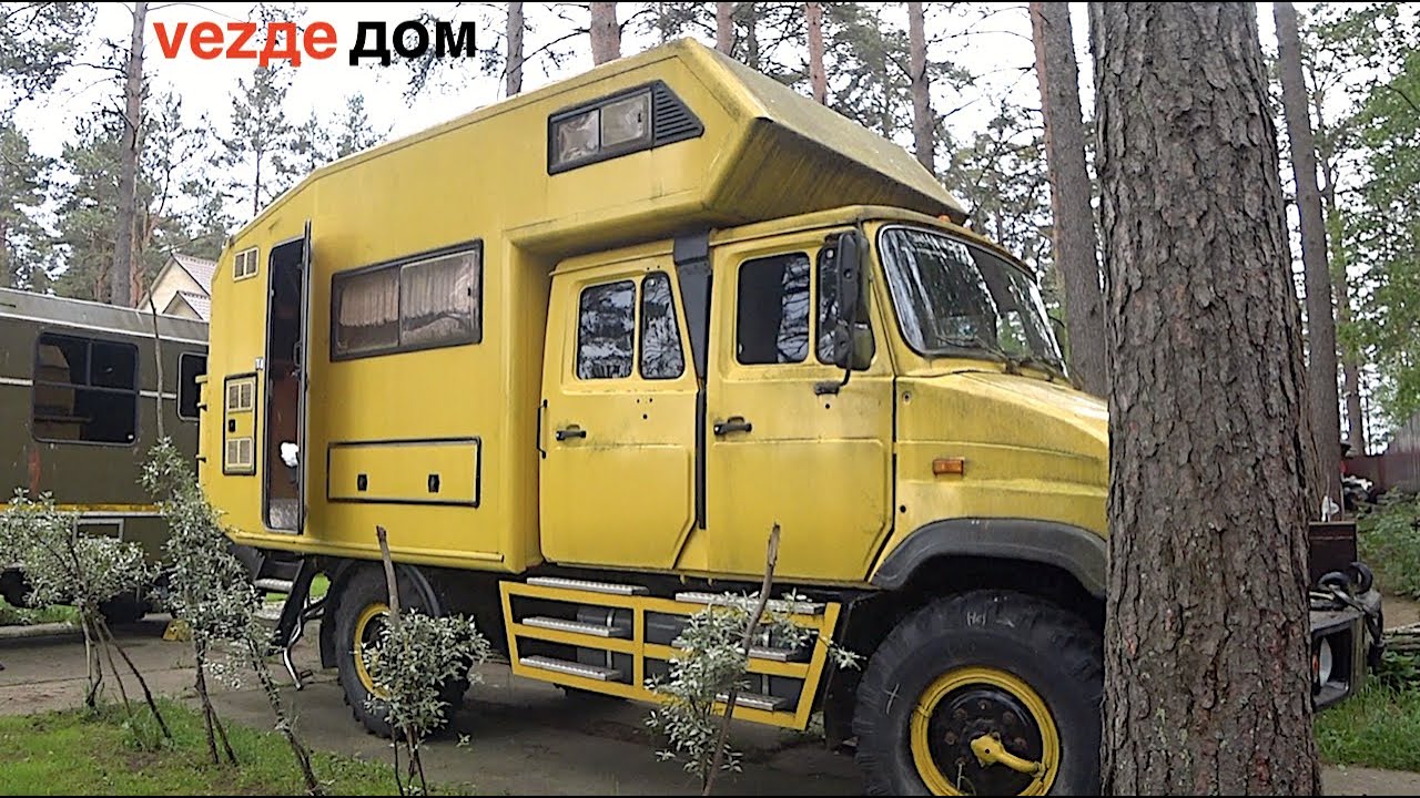 АВТОДОМ САМОДЕЛКА ИЗ СТАРОГО КЕМПЕРА нашел владельца трех самых необычных автодомов.