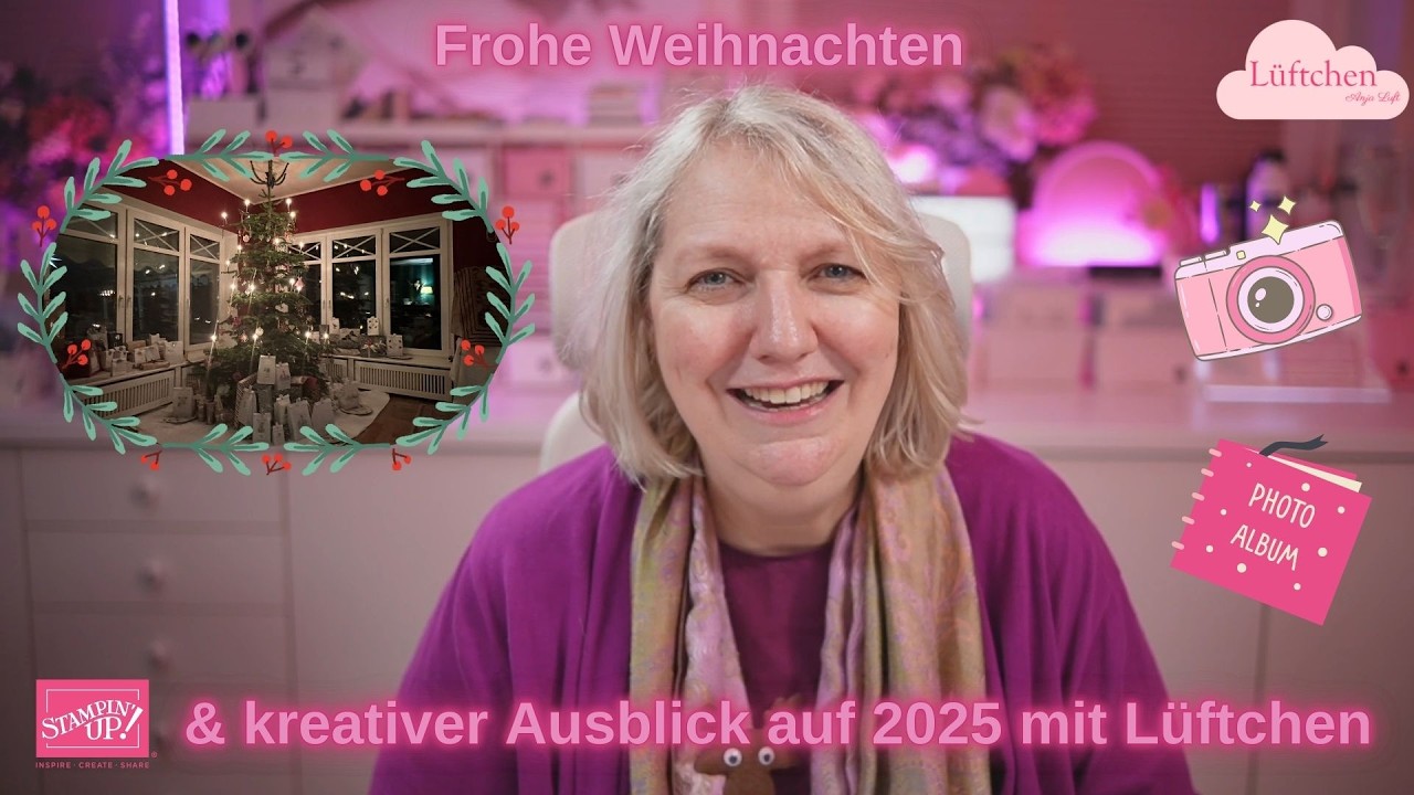 Weihnachtsgrüße & kreativer Ausblick auf 2025 mit Lüftchen