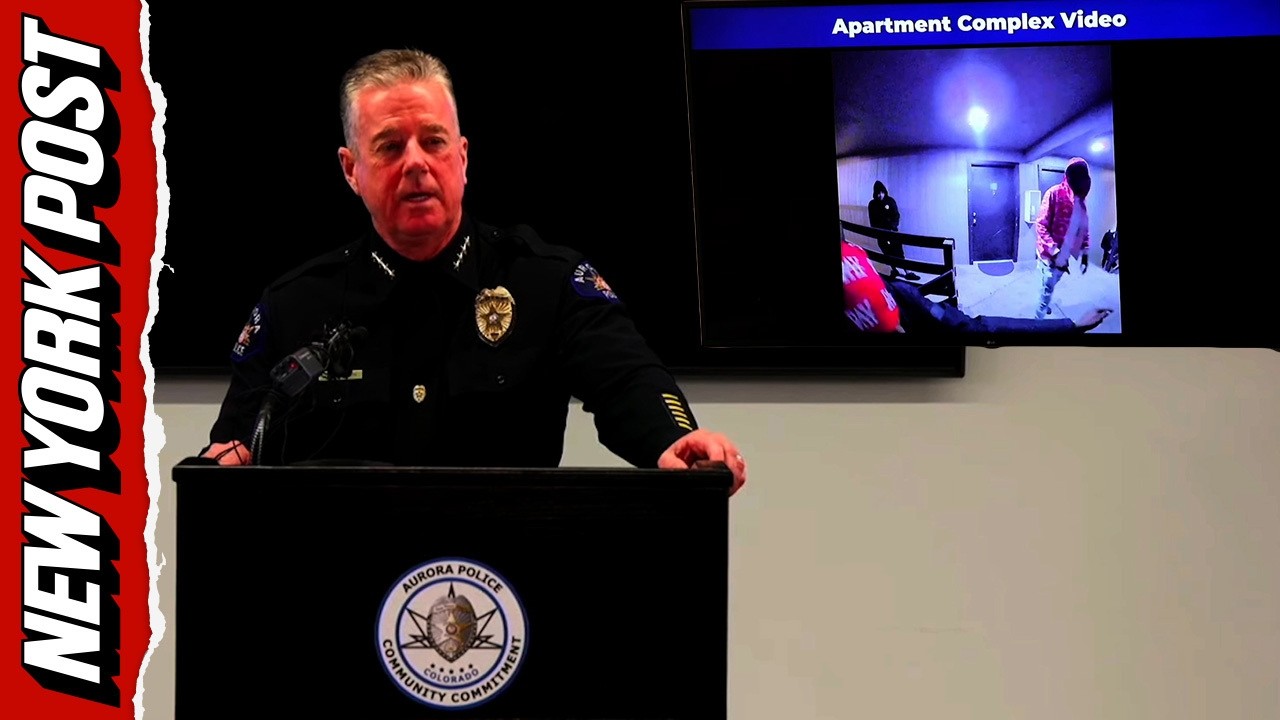 Aurora Police release shocking video of ARMED Venezuelan gang members outside apartment