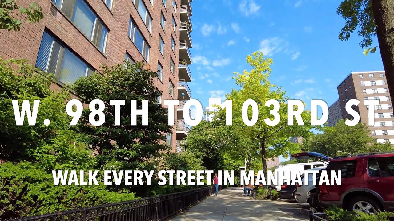 Walking Manhattan | West 98th to 103rd Streets | Upper West Side