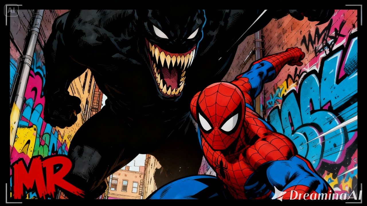 Rap do Venom & Homem-Aranha (Homem-Aranha 3)– Herói ou Vilão? 🕷️🖤