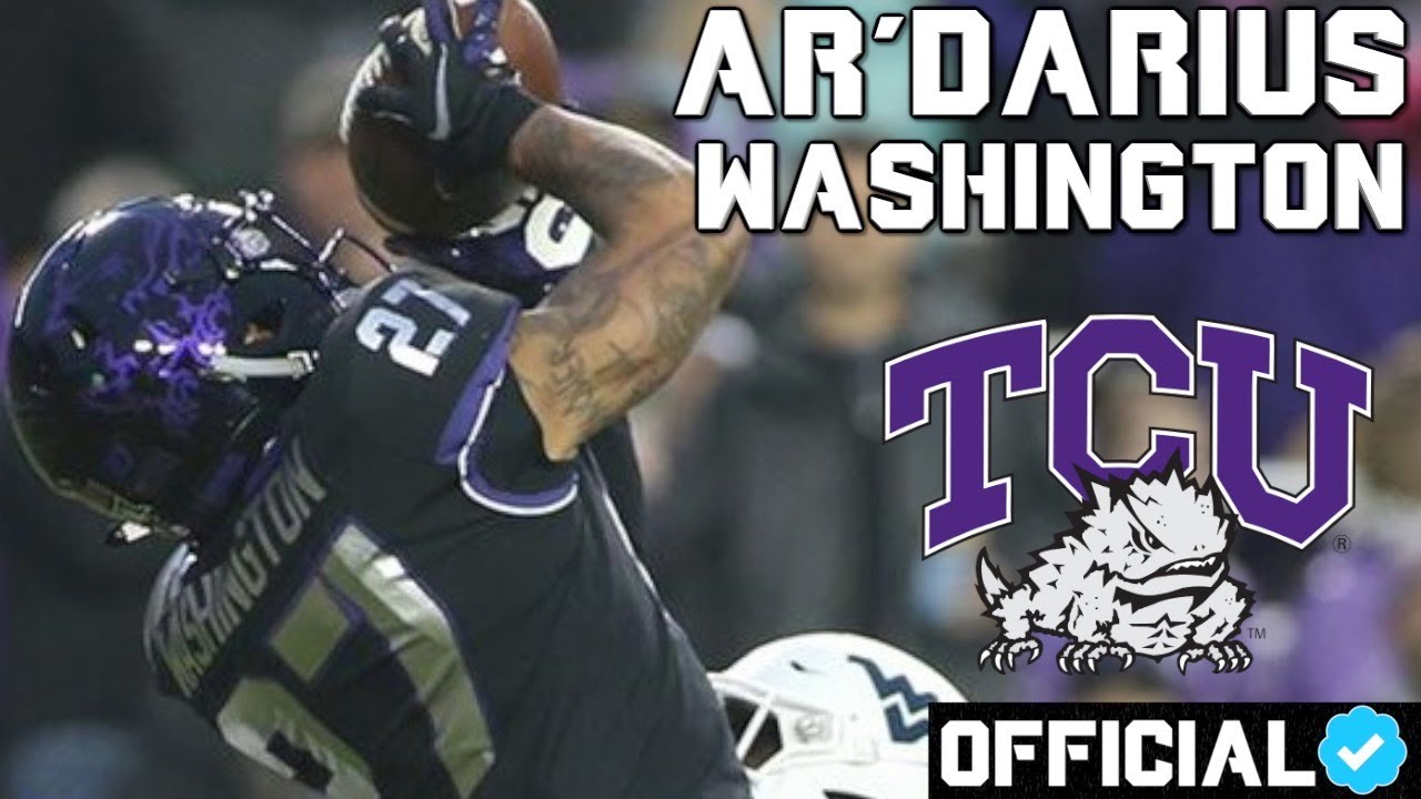 Best Freshman DB in Big 12 🔥 Official Ar'Darius Washington TCU Highlights
