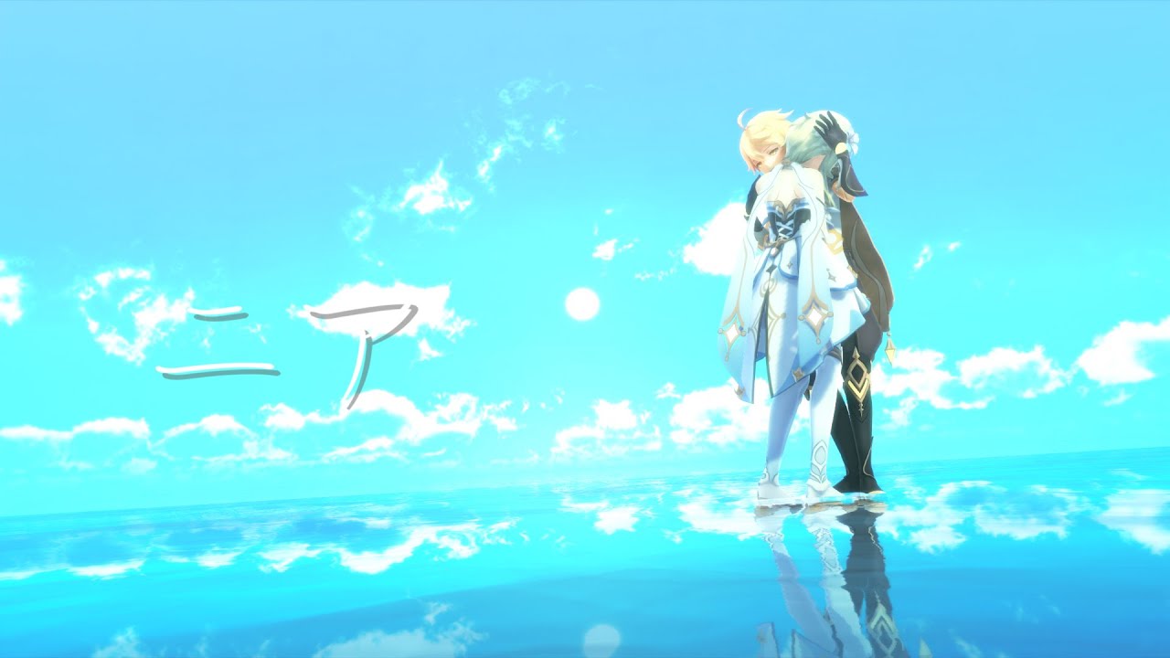 【原神MMD】ニア【空/蛍,Aether/Lumine】【Genshin impact】